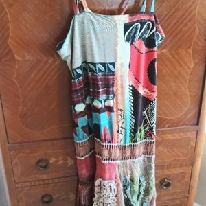 Save the Queen bohemian dress